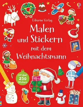 Taplin |  Malen und Stickern mit dem Weihnachtsmann | Buch |  Sack Fachmedien
