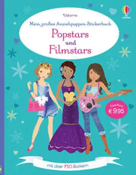 Watt / Bowman |  Mein großes Anziehpuppen-Stickerbuch: Popstars und Filmstars | Buch |  Sack Fachmedien