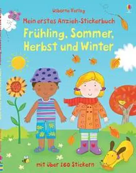 Brooks |  Mein erstes Anzieh-Stickerbuch: Frühling, Sommer, Herbst und Winter | Buch |  Sack Fachmedien