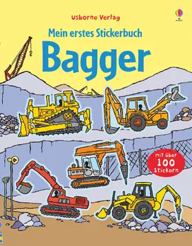 Taplin |  Mein erstes Stickerbuch: Bagger | Buch |  Sack Fachmedien