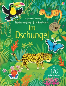 Primmer |  Mein erstes Stickerbuch: Im Dschungel (Jubiläumsausgabe) | Buch |  Sack Fachmedien