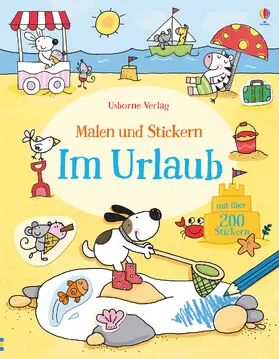 Greenwell |  Malen und Stickern: Im Urlaub | Buch |  Sack Fachmedien
