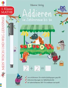 Bathie / Zimmerer |  Mein Wisch-und-weg-Lernspaß: Addieren im Zahlenraum bis 20 | Buch |  Sack Fachmedien