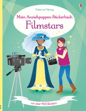 Watt |  Mein Anziehpuppen-Stickerbuch: Filmstars | Buch |  Sack Fachmedien
