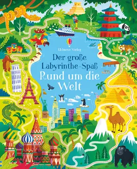 Smith |  Der große Labyrinthe-Spaß: Rund um die Welt | Buch |  Sack Fachmedien
