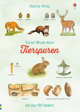 Leutscher |  Sticker-Wissen Natur: Tierspuren | Buch |  Sack Fachmedien