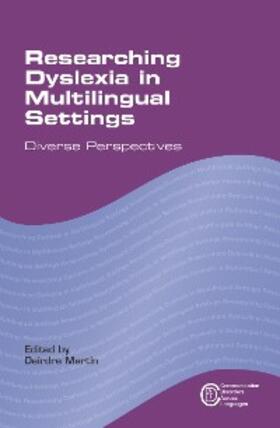 Martin |  Researching Dyslexia in Multilingual Settings | eBook | Sack Fachmedien