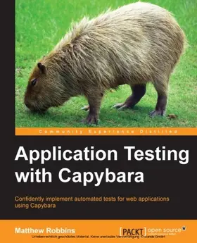 Robbins |  Application Testing with Capybara | eBook | Sack Fachmedien