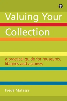 Matassa |  Valuing Your Collection | Buch |  Sack Fachmedien