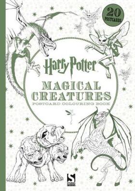 Cooper |  Harry Potter Magical Creatures Postcard Colouring Book | Buch |  Sack Fachmedien