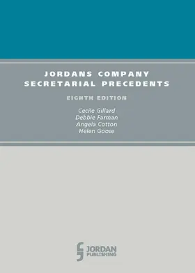 Farman / Gillard |  Jordan Publishing Company Secretarial Precedents | Buch |  Sack Fachmedien
