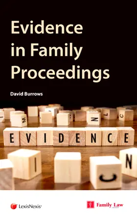 Burrows |  Evidence in Family Proceedings | Buch |  Sack Fachmedien