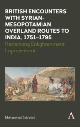 Sakhnini |  British Encounters with Syrian-Mesopotamian Overland Routes to India, 1751-1795 | eBook | Sack Fachmedien
