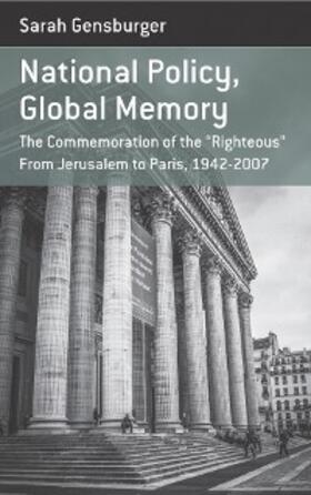 Gensburger | National Policy, Global Memory | E-Book | sack.de