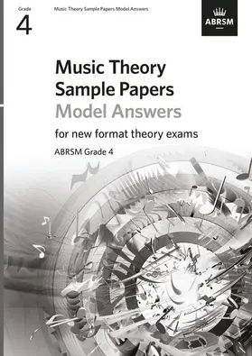 ABRSM |  Music Theory Sample Papers Model Answers, ABRSM Grade 4 | Buch |  Sack Fachmedien