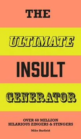 Barfield |  The Ultimate Insult Generator | Buch |  Sack Fachmedien