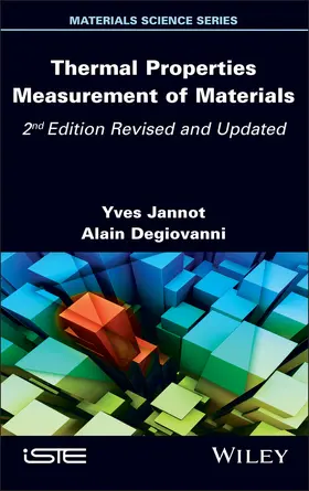 Degiovanni / Jannot | Thermal Properties Measurement of Materials | Buch | 978-1-78630-883-2 | sack.de