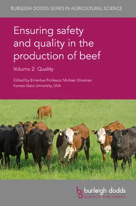 Dikeman | Ensuring safety and quality in the production of beef Volume 2 | E-Book | sack.de