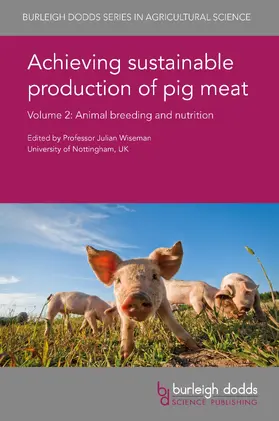 Wiseman |  Achieving sustainable production of pig meat Volume 2 | eBook | Sack Fachmedien