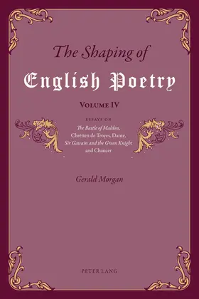 Morgan |  The Shaping of English Poetry – Volume IV | eBook | Sack Fachmedien