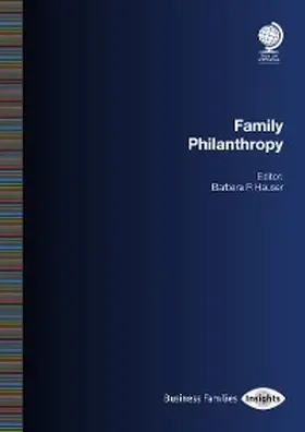 Hauser |  Family Philanthropy | eBook | Sack Fachmedien