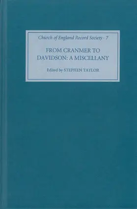 Taylor |  From Cranmer to Davidson | eBook | Sack Fachmedien