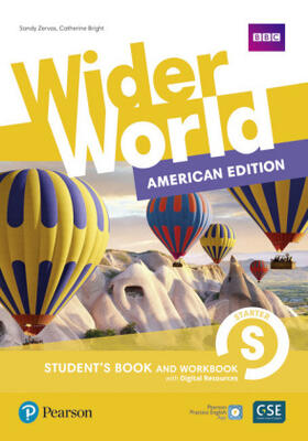 Zervas / Bright / Vassilatou |  Wider World American Edition Starter Student Book & Workbook for Pack | Buch |  Sack Fachmedien