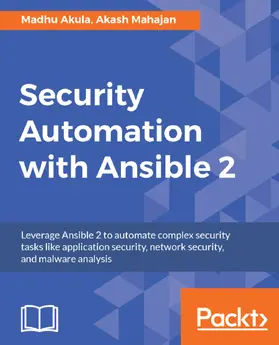 Akula / Mahajan |  Security Automation with Ansible 2 | eBook | Sack Fachmedien