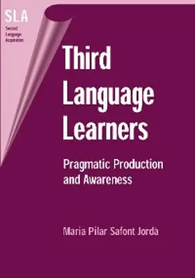 Safont Jorda |  Third Language Learners | eBook | Sack Fachmedien
