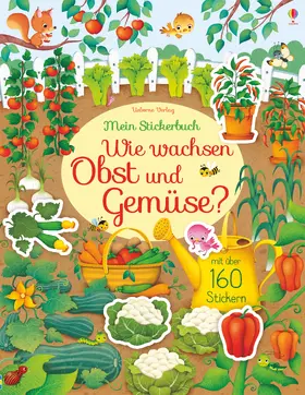 Watson |  Mein Stickerbuch: Wie wachsen Obst und Gemüse? | Buch |  Sack Fachmedien