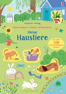 Watson |  Mein Immer-wieder-Stickerbuch: Meine Haustiere | Buch |  Sack Fachmedien