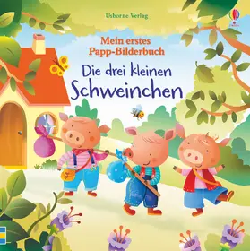 Sims |  Mein erstes Papp-Bilderbuch: Die drei kleinen Schweinchen | Buch |  Sack Fachmedien