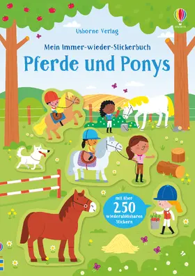 Robson |  Mein Immer-wieder-Stickerbuch: Pferde und Ponys | Buch |  Sack Fachmedien