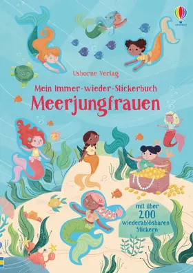 Bathie |  Mein Immer-wieder-Stickerbuch: Meerjungfrauen | Buch |  Sack Fachmedien