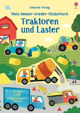 Watson |  Mein Immer-wieder-Stickerbuch: Traktoren und Laster | Buch |  Sack Fachmedien