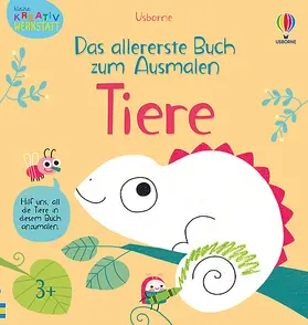 Cartwright |  Kleine Kreativ-Werkstatt - Das allererste Buch zum Ausmalen: Tiere | Buch |  Sack Fachmedien