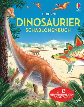 Pearcey |  Dinosaurier Schablonenbuch | Buch |  Sack Fachmedien