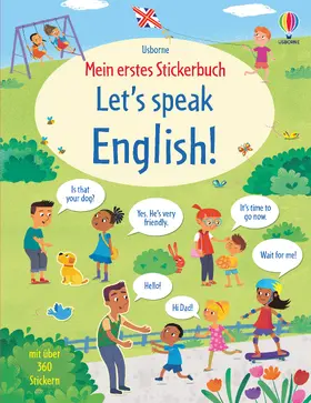 Mackinnon |  Mein erstes Stickerbuch: Let's speak English! | Buch |  Sack Fachmedien