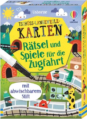Maclaine / Bryan |  Tschüss-Langeweile-Karten: Rätsel und Spiele für die Zugfahrt | Sonstiges |  Sack Fachmedien