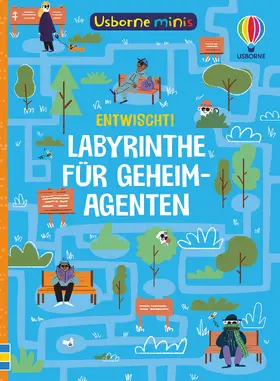 Nolan |  Usborne Minis: Entwischt! Labyrinthe für Geheimagenten | Buch |  Sack Fachmedien