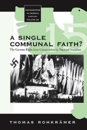 Rohkrämer |  A Single Communal Faith? | eBook | Sack Fachmedien