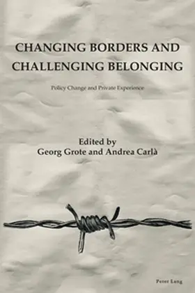 Carlà / Grote / De Carlà |  Changing Borders and Challenging Belonging | Buch |  Sack Fachmedien