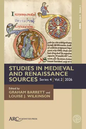 Barrett / Wilkinson |  Studies in Medieval and Renaissance Sources, Series 4, Volume 2 | Buch |  Sack Fachmedien
