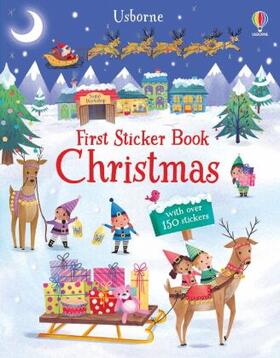 Beecham |  First Sticker Book Christmas | Buch |  Sack Fachmedien