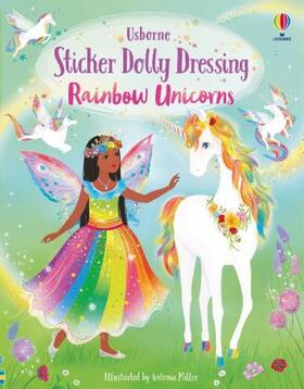 Watt |  Sticker Dolly Dressing Rainbow Unicorns | Buch |  Sack Fachmedien