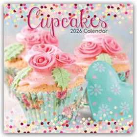 Gifted / The Gifted Stationery Co. Ltd |  Cupcakes 2026 - 16-Monatskalender | Sonstiges |  Sack Fachmedien