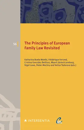 Boele-Woelki / Ferrand / González Beilfuss |  The Principles of European Family Law Revisited | Buch |  Sack Fachmedien