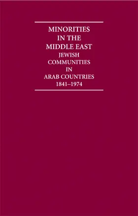 Destani |  Minorities in the Middle East 6 Volume Hardback Set: Jewish Communities in Arab Countries 1841-1974 | Buch |  Sack Fachmedien
