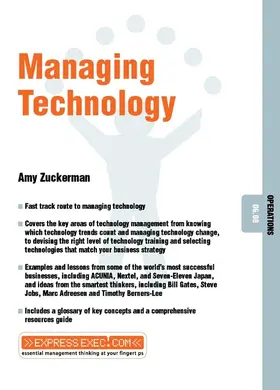 Zuckerman |  Technology Management | Buch |  Sack Fachmedien