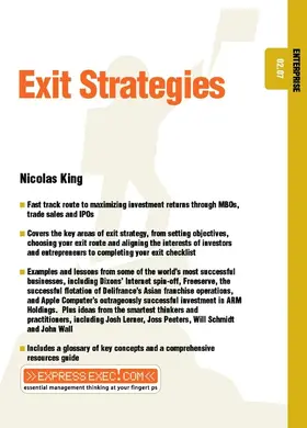 King |  Exit Strategies | Buch |  Sack Fachmedien
